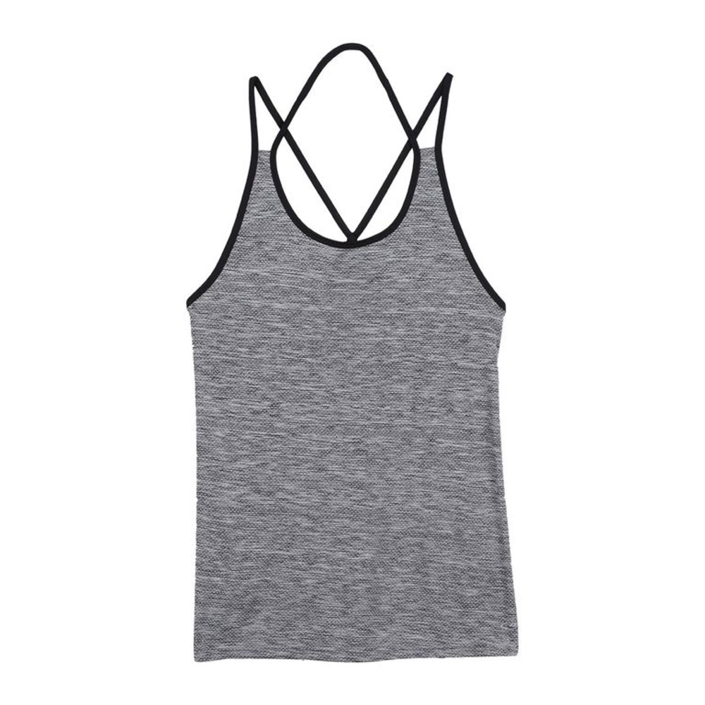 Champion Gray Duo Dry Strappy Workout Tank